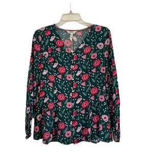 Matilda Jane Green Floral Tunic - S NWT